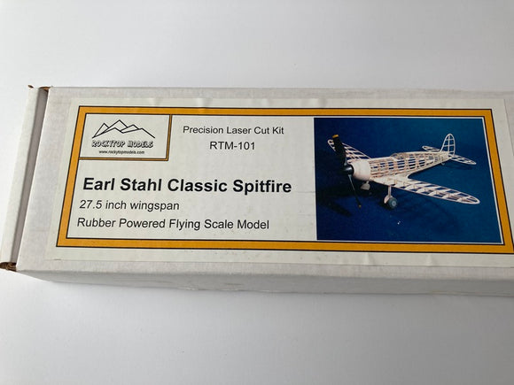 Rockytop Models Earl Stahl Spitfire Laser Cut Kit