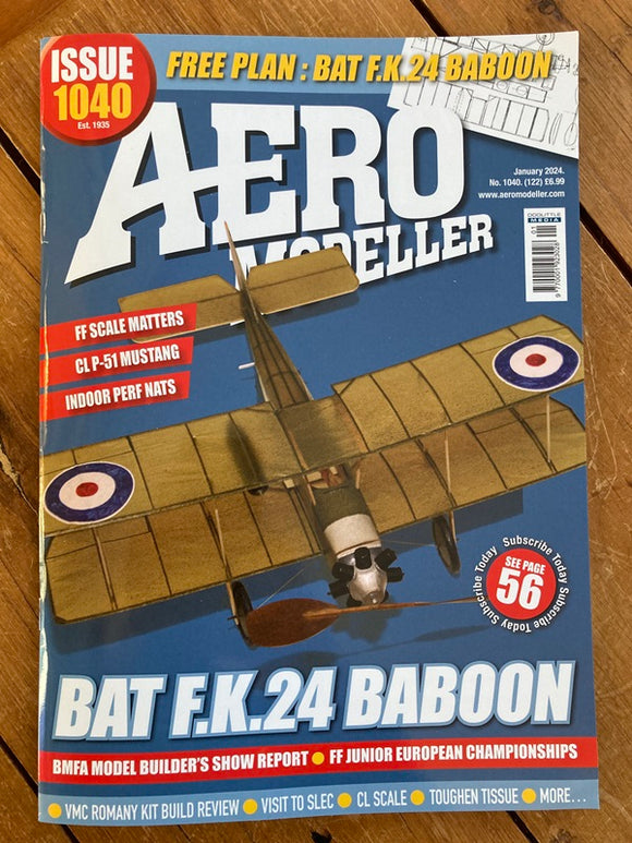 AeroModeller Magazine January 2024