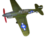 Guillow's 500 Series P-40 Warhawk