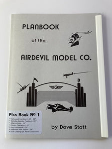 Air Devil Model Co. Planbook No. 1