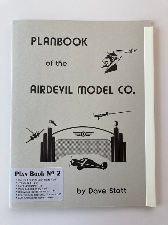 Air Devil Model Co. Planbook No. 2