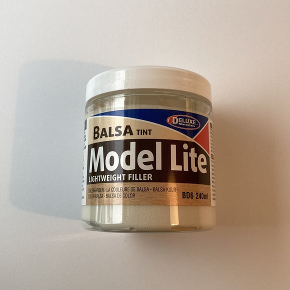 Deluxe Model Lite Balsa Tint Filler