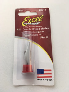 Excel #11 Double Honed Blades (5 pack)