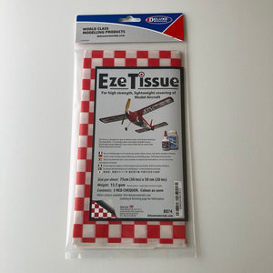 Deluxe Eze Tissue - Red Checker