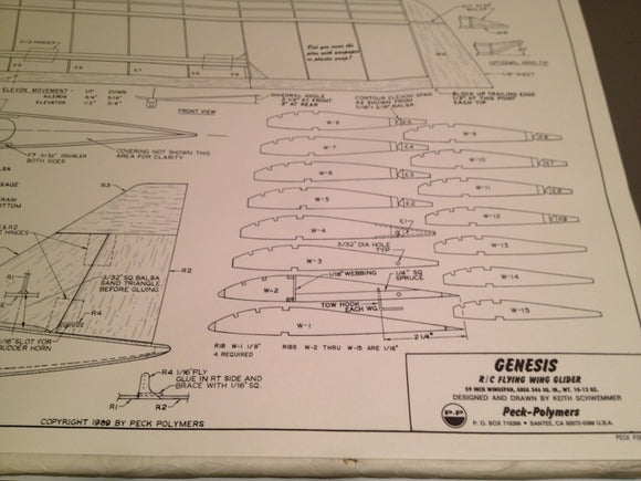 Genesis Flying Wing Plan