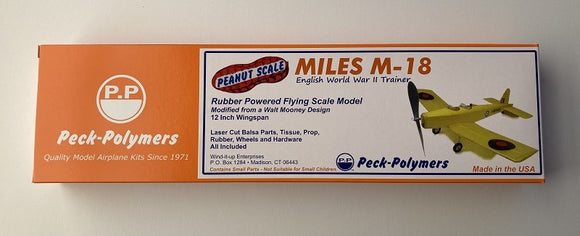 Peanut Scale Miles M-18 Model Kit