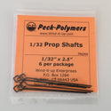 1/32" Prop Shafts