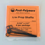 3/64" Prop Shafts