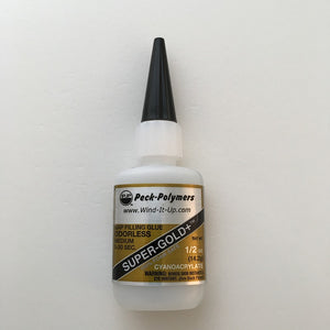 CA Glue - Super-Gold+ Odorless Medium 1/2 oz.