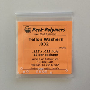 Teflon Washers - .032