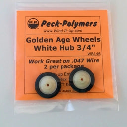 Williams Brothers Golden Age Wheels - 3/4" White Hub