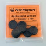 Peck Lightweight Wheels - 3/4"