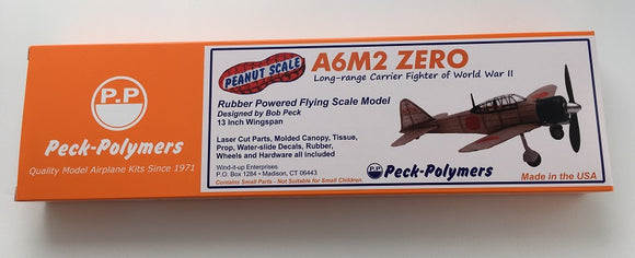 Peanut Scale Mitsubishi Zero Model Kit