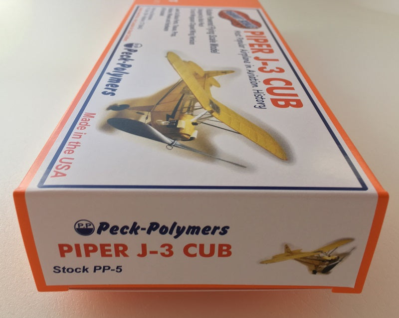 Peanut Scale Piper J-3 Cub Model Kit – Wind-it-up