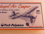 Peanut Scale Pietenpol Air Camper Model Kit