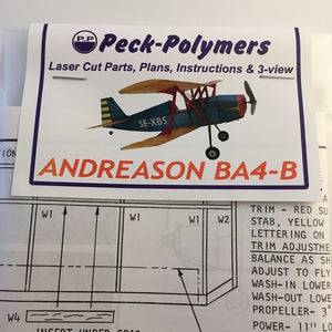 Short Kit-Andreason BA4-B Biplane